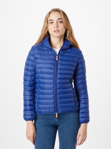 SAVE THE DUCK Between-season jacket 'DAISY' in Blue: front