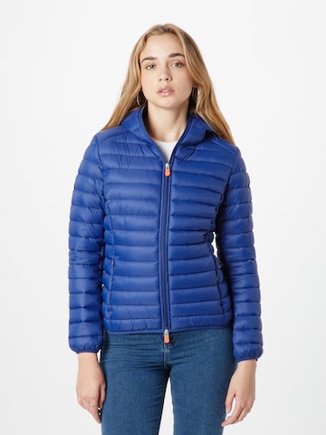 SAVE THE DUCK Between-Season Jacket 'DAISY' in Blue: front