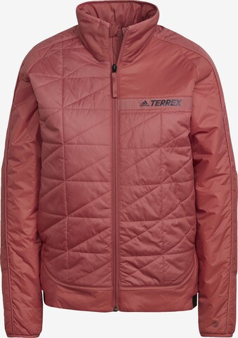 ADIDAS TERREX Outdoor Jacket in Red: front