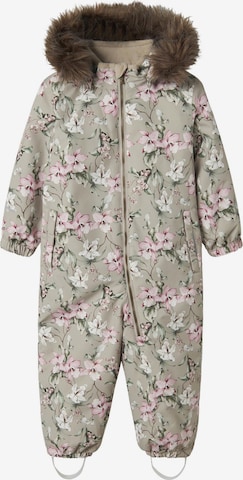 NAME IT - Traje funcional 'NMF'SNOW10' en gris: frente