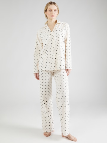 BeckSöndergaard - Regular Pijama em branco: frente