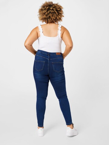 Vero Moda Curve Skinny Jeans 'Sophia' in Blau