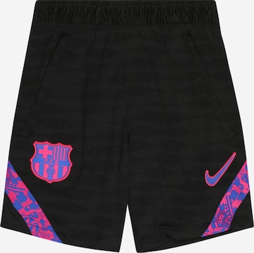 NIKE Skinny Sportshorts in Schwarz: predná strana