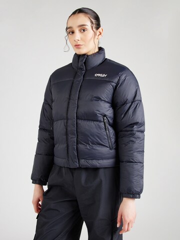 OAKLEY - Chaqueta de montaña en negro: frente