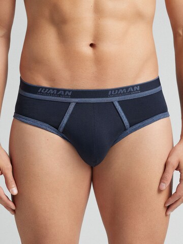 IUMAN Intimissimi Uomo Panty in Blue: front