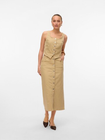 VERO MODA Vest 'VMWild' i beige