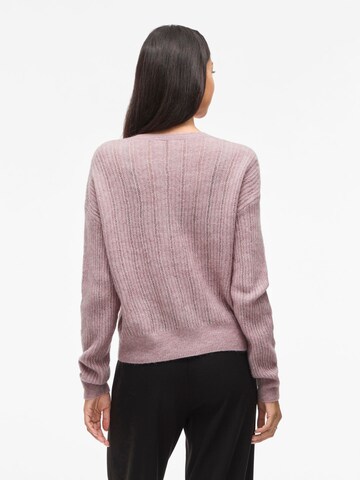 VILA Gebreid vest 'VIPretty' in Lila