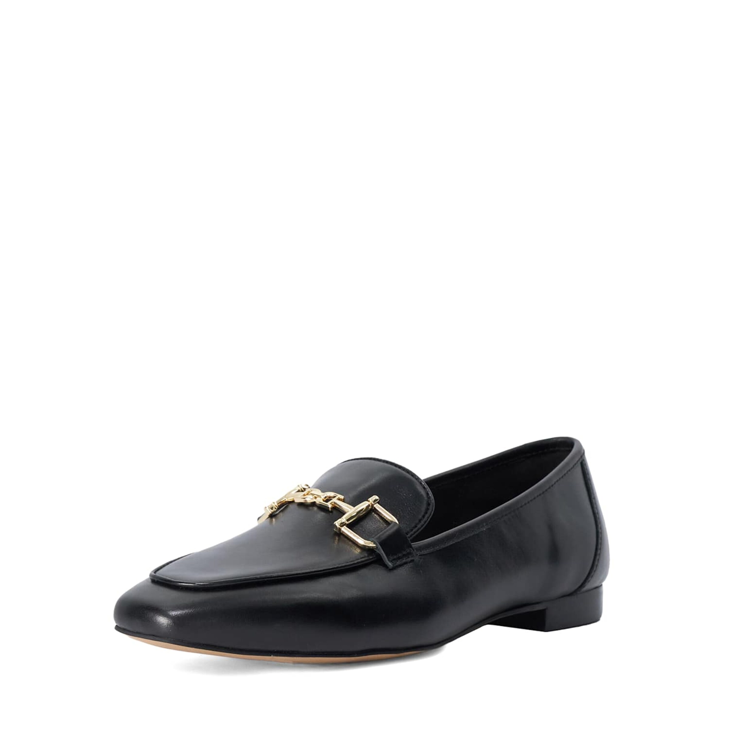 Dune LONDON Slipper 'Grained' in 40 in schwarz, Produktansicht