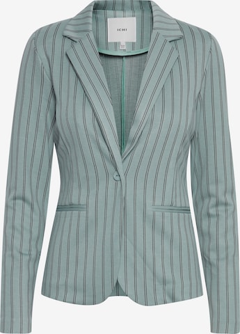 ICHI Blazer in Blue: front