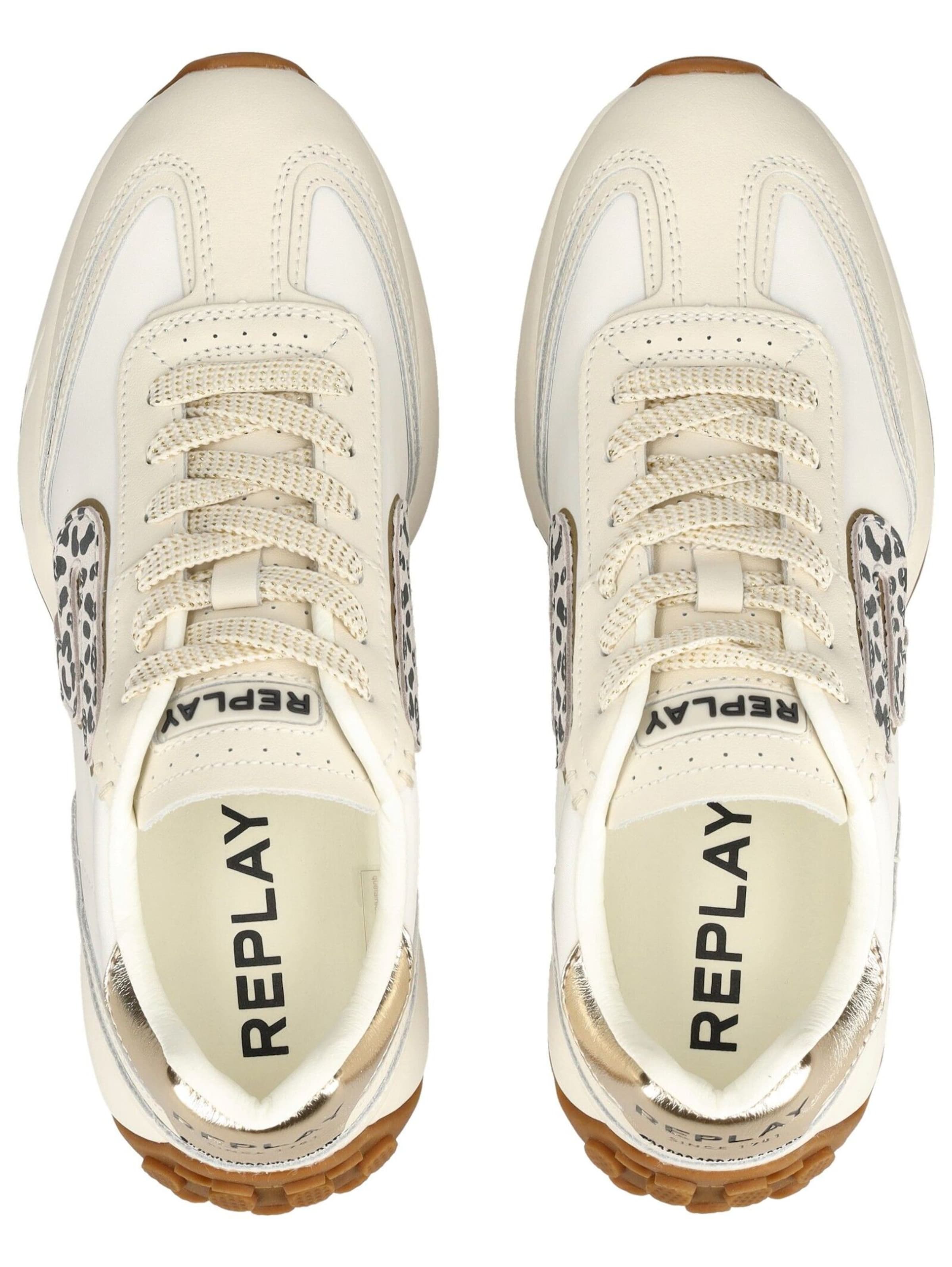 REPLAY Sneakers laag in Wit