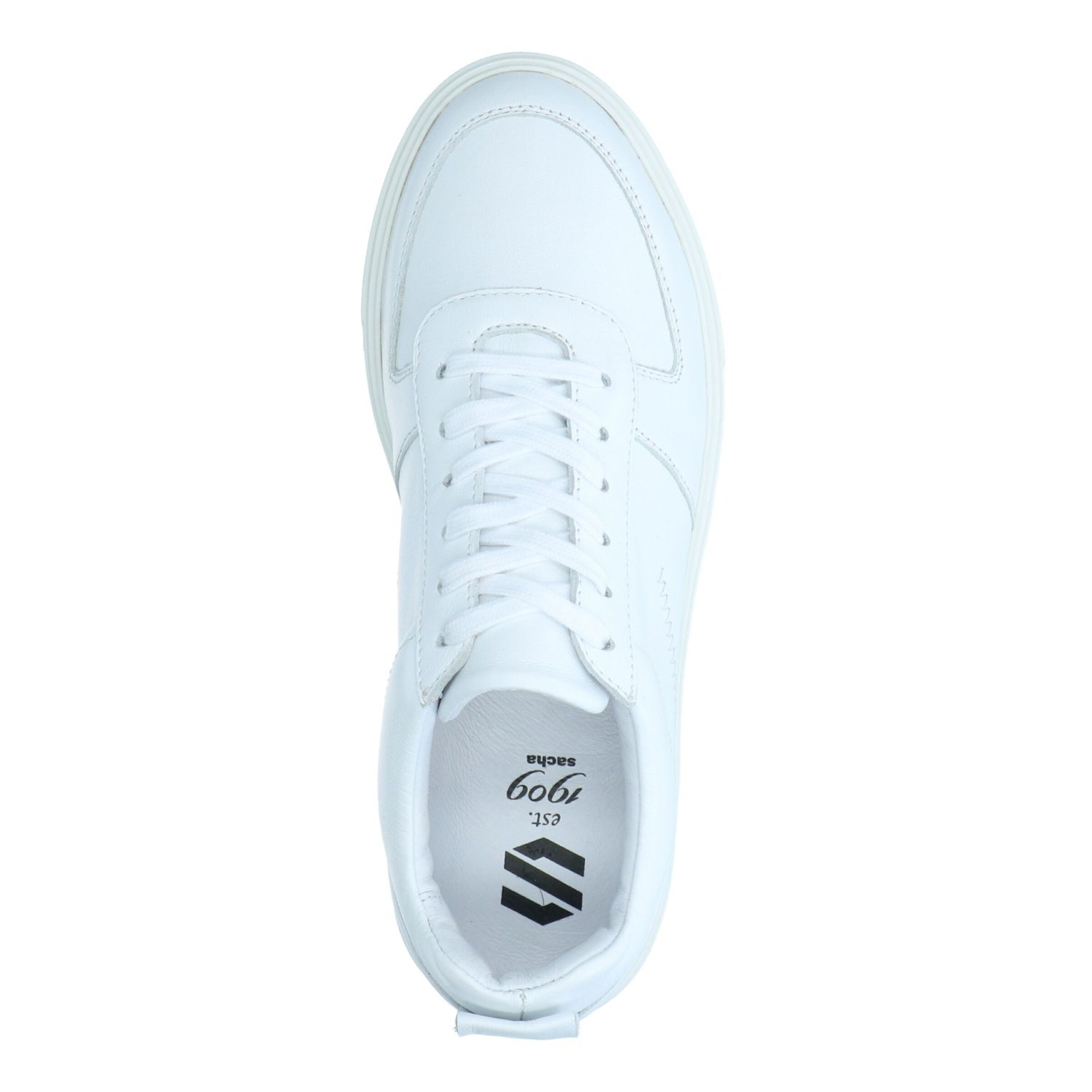 Baskets basses SACHA en blanc