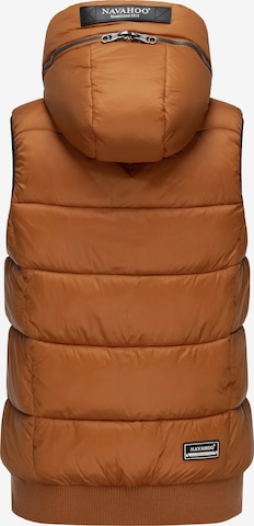 NAVAHOO Vest 'Kassidy' in Brown