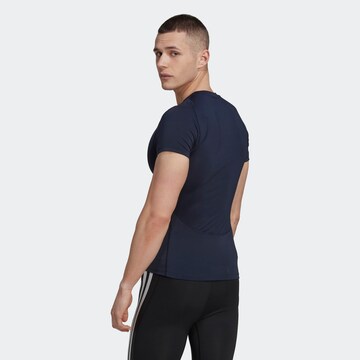 T-Shirt fonctionnel ADIDAS PERFORMANCE en bleu