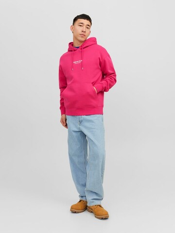 JACK & JONES Sweatshirt 'Vesterbro' i rosa