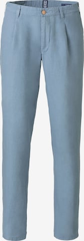 MEYER Chino Pants in Blue: front