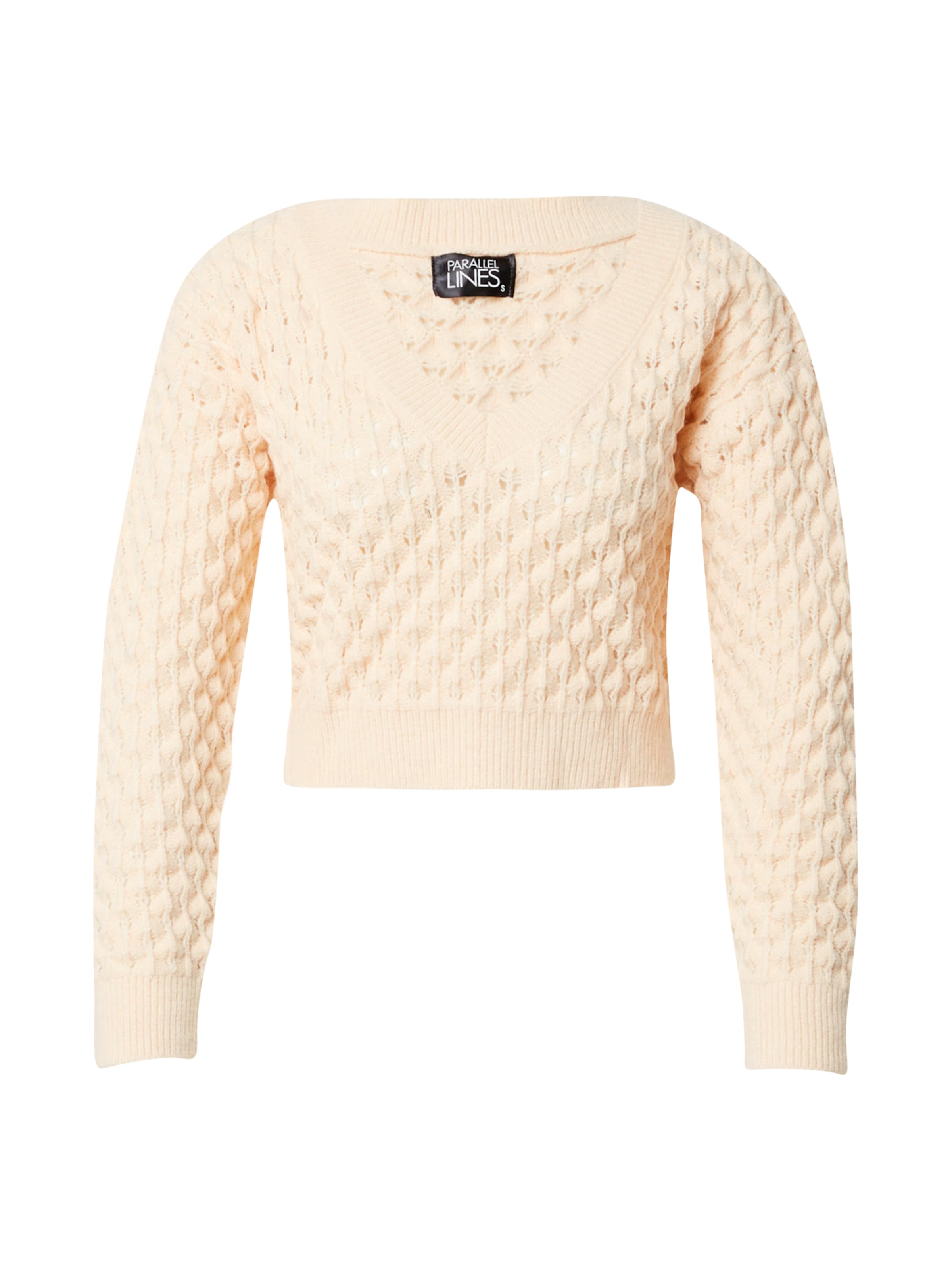 Frauen Pullover & Strick Parallel Lines Pullover in Creme - EQ46235 Frauen Pullover & Strick Parallel Lines Pullover in Creme - EQ46235