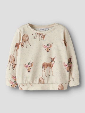 NAME IT Sweatshirt i beige