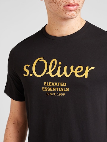 s.Oliver Shirt in Zwart