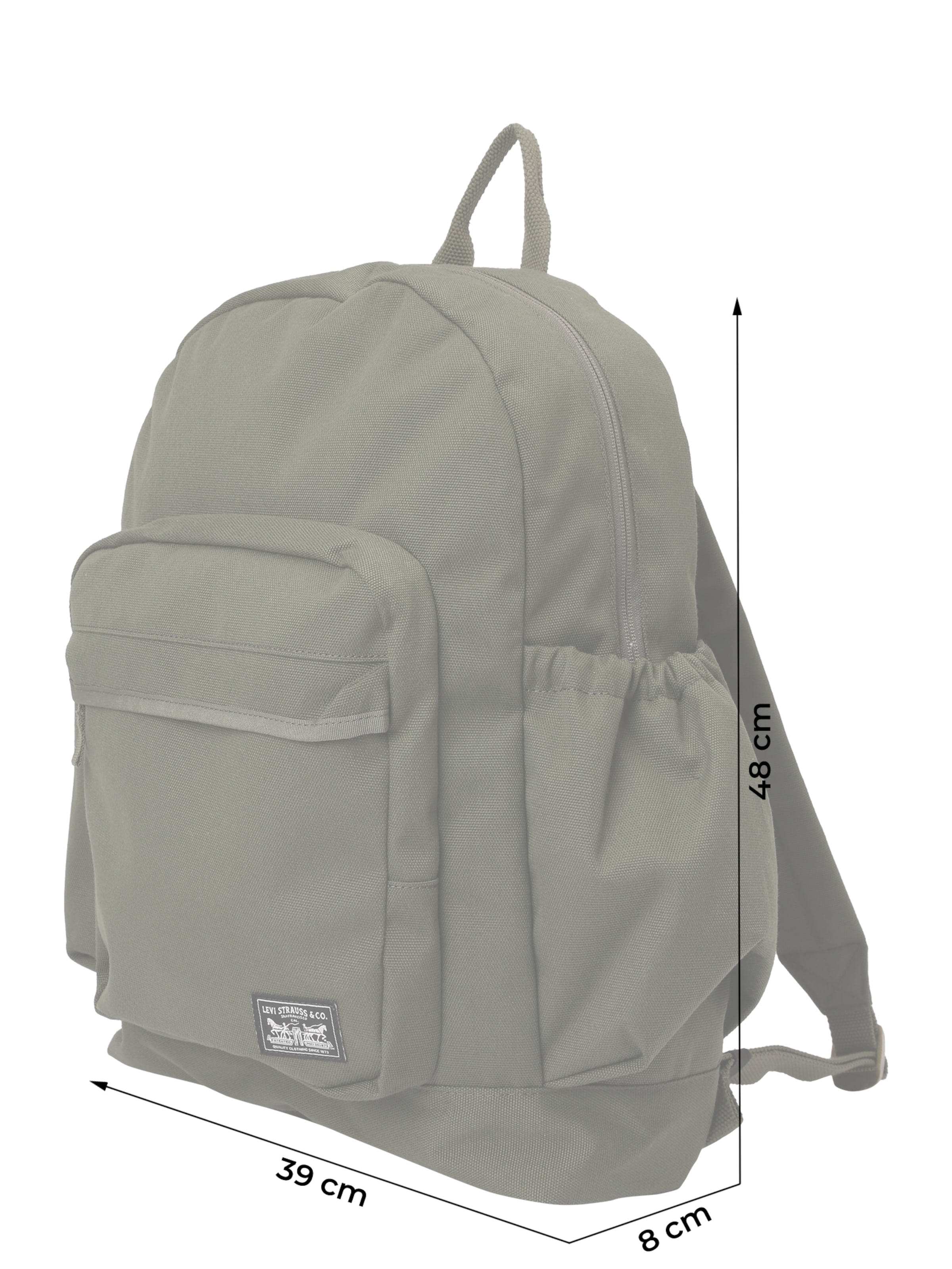 LEVI'S ® - Mochila 'Mission Bay Backpack' em verde