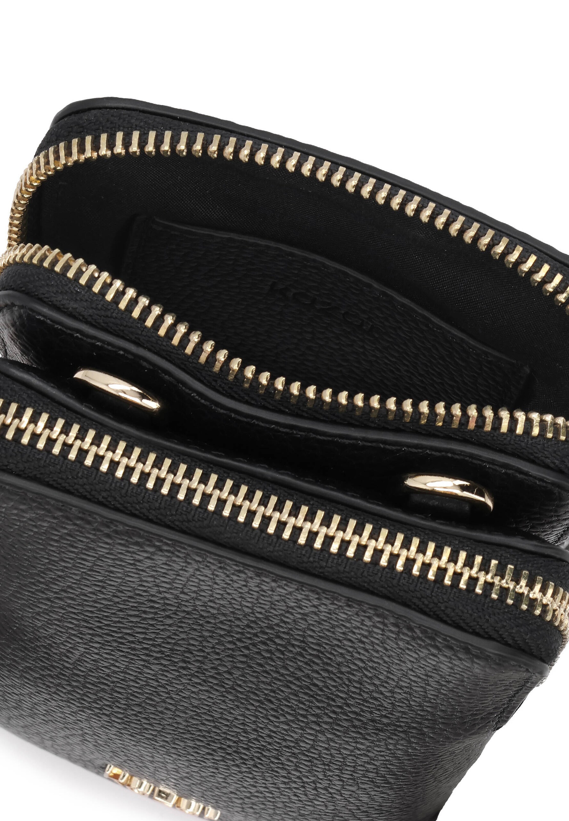 Sac à bandoulière Kazar en noir
