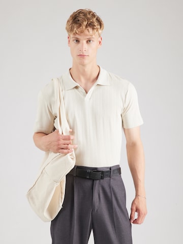 Lindbergh Poloshirt in Grau: Vorderseite