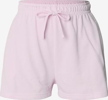 Urban Classics Broek in Roze: voorkant
