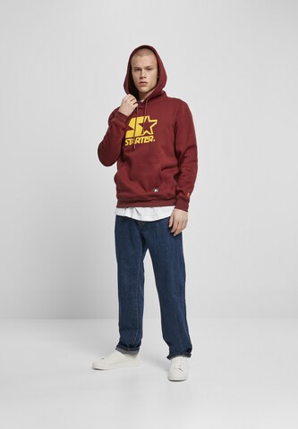 Starter Black Label Regular Sweatshirt i röd