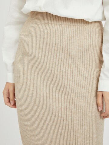 VILA Skirt 'Viril' in Beige