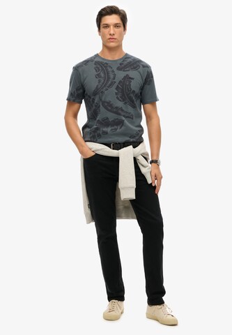 Superdry Тениска в синьо