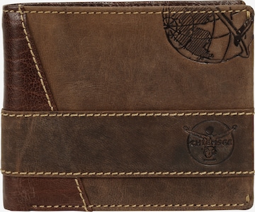 CHIEMSEE Wallet in Brown: front