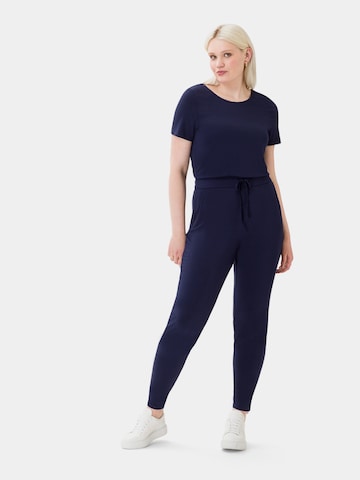 Les Lunes Jumpsuit 'Lana' in Blauw: voorkant