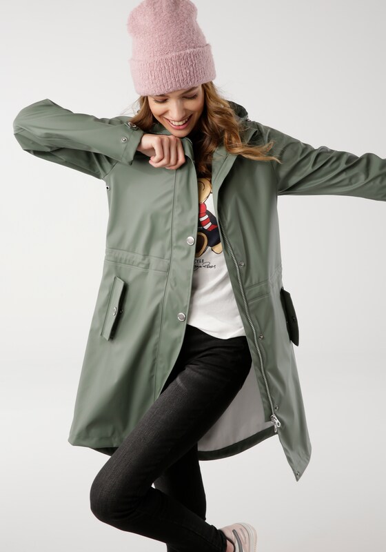 KangaROOS Raincoat in Khaki