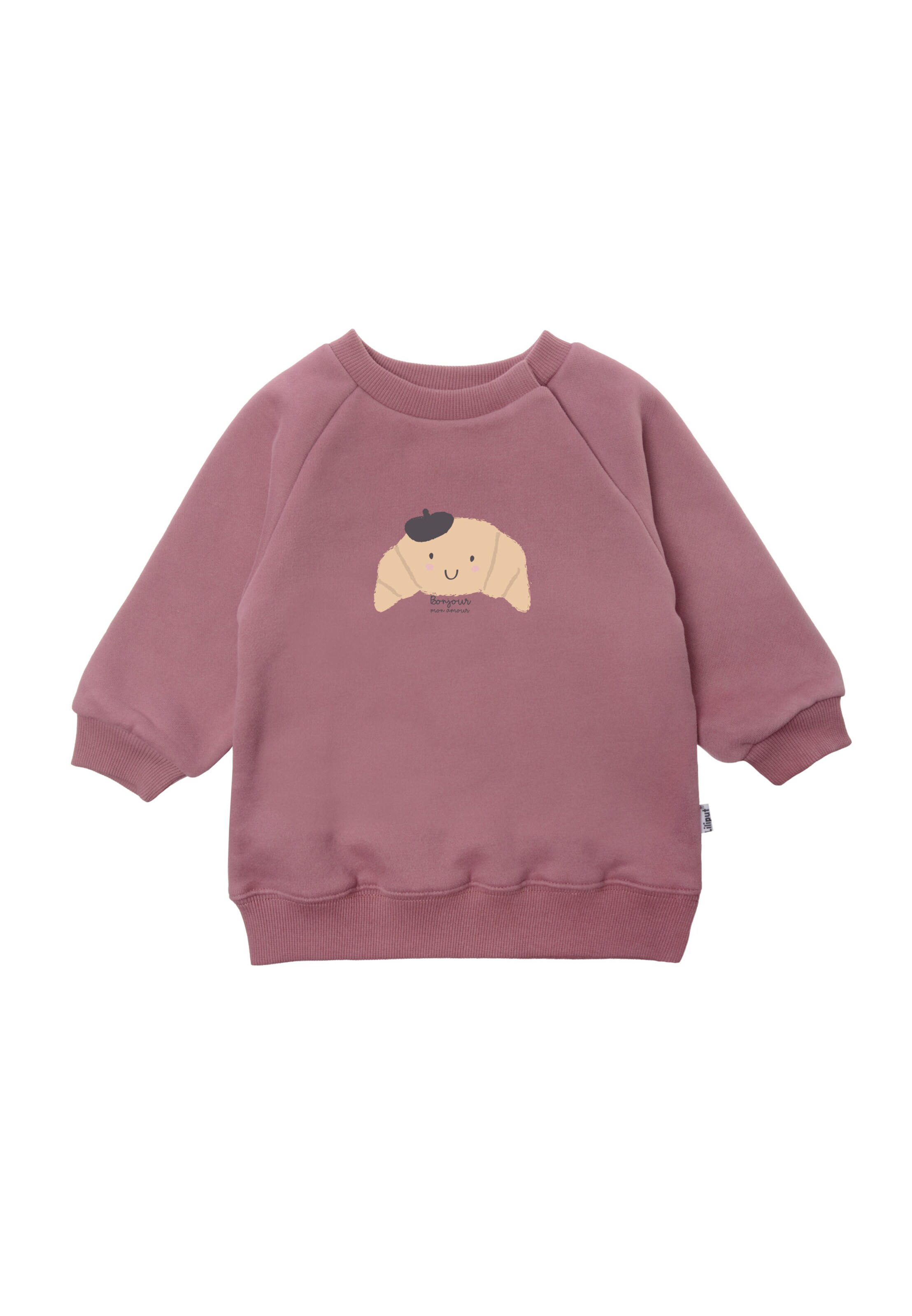 LILIPUT Sweatshirt 'Croissant' in Lila: Vorderseite