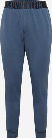 Pantalon de pyjama 'Intense Power' Calvin Klein Underwear en bleu : devant