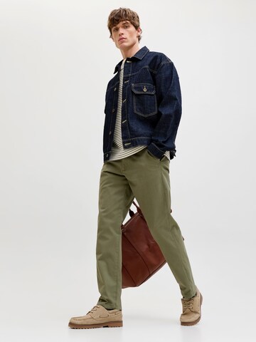 JACK & JONES Обычный Брюки-чинос 'JPSTKANE BARRET' в Зеленый