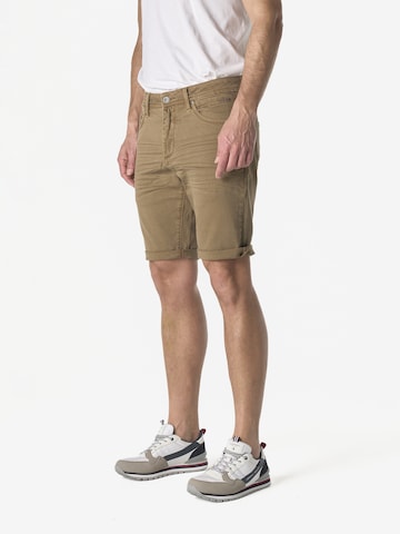 KOROSHI Slimfit Jeans i brun