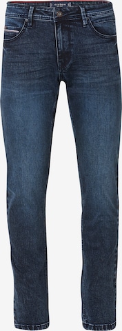 KOROSHISlimfit Traperice - plava boja: prednji dio