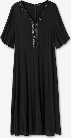 SHEEGO Abendkleid in Schwarz: predná strana