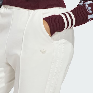 ADIDAS PERFORMANCEBootcut/trapezice Sportske hlače - bijela boja