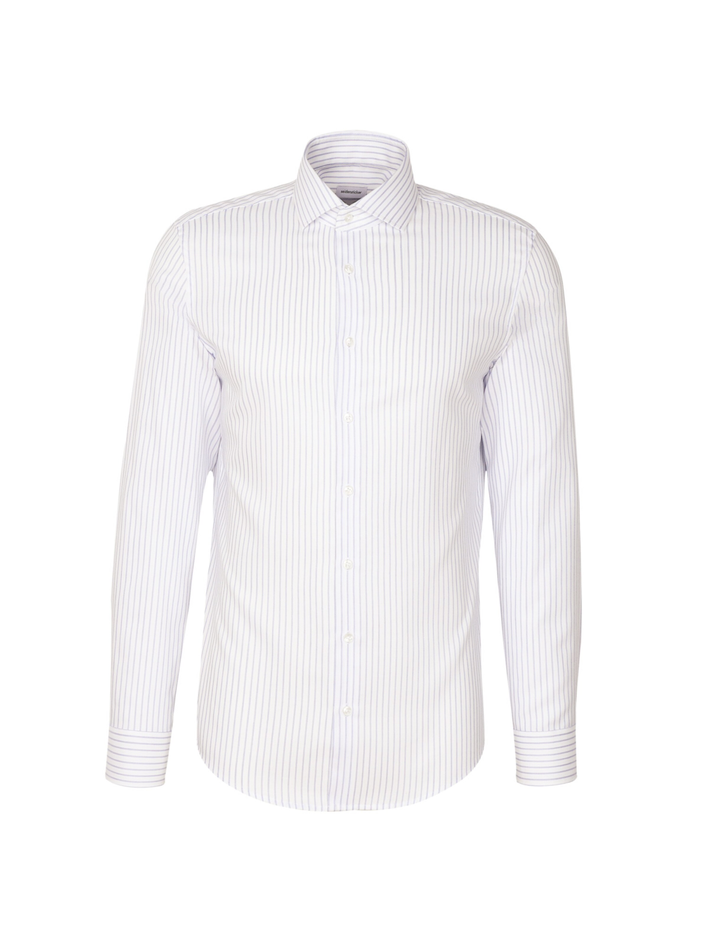 Coupe slim Chemise business SEIDENSTICKER en blanc : devant