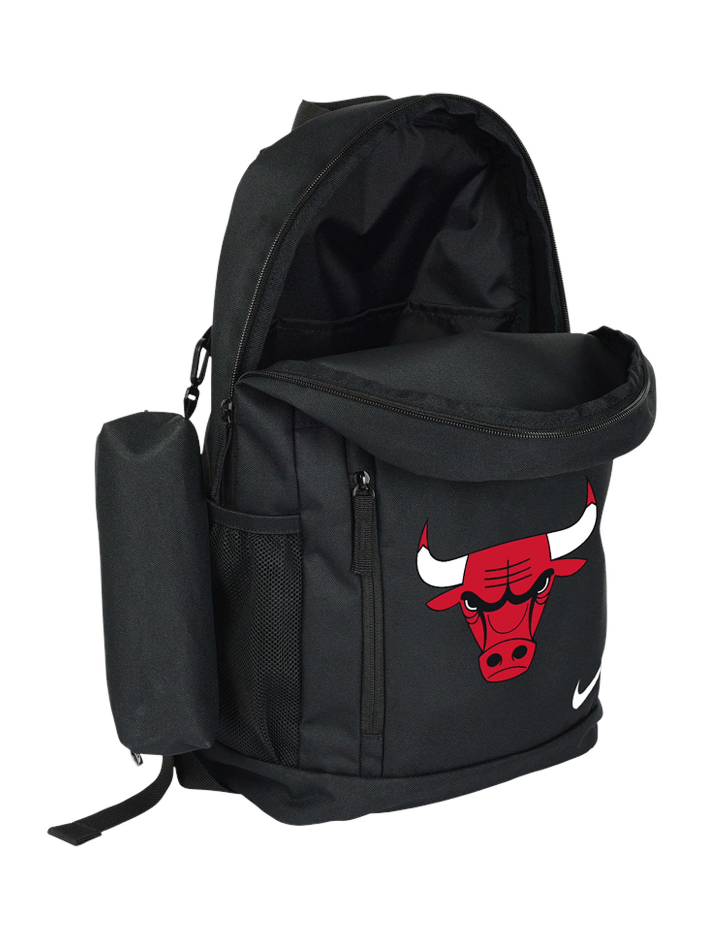 NIKE Sportovní batoh 'Chicago Bulls NBA Elemental' – černá