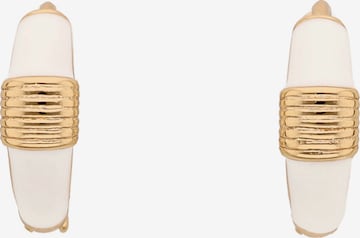 Boucles d'oreilles IZIA en or : devant