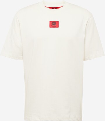 T-Shirt 'DRAMBOK' HUGO en blanc : devant