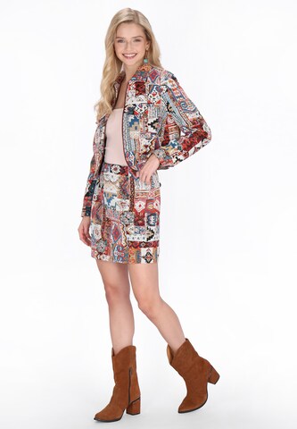 Jupe 'Festival' IZIA en rouge