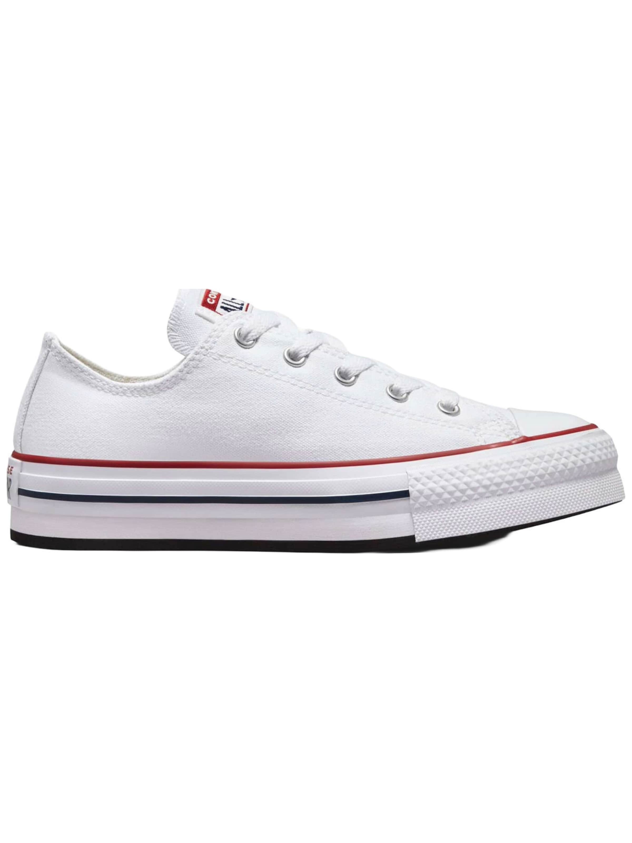 CONVERSE Sneakers laag 'Converse Chuck Taylor All Star EVA Lift' in Wit: voorkant