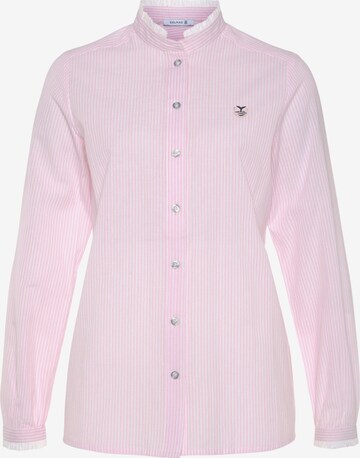 DELMAO Blouse in Pink: front