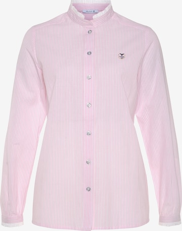 DELMAO Bluse in Pink: predná strana