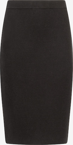 APART Strickrock in Schwarz: Vorderseite