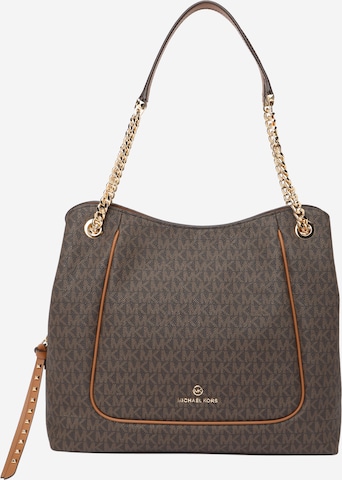 MICHAEL Michael Kors Shoulder Bag in Brown: front