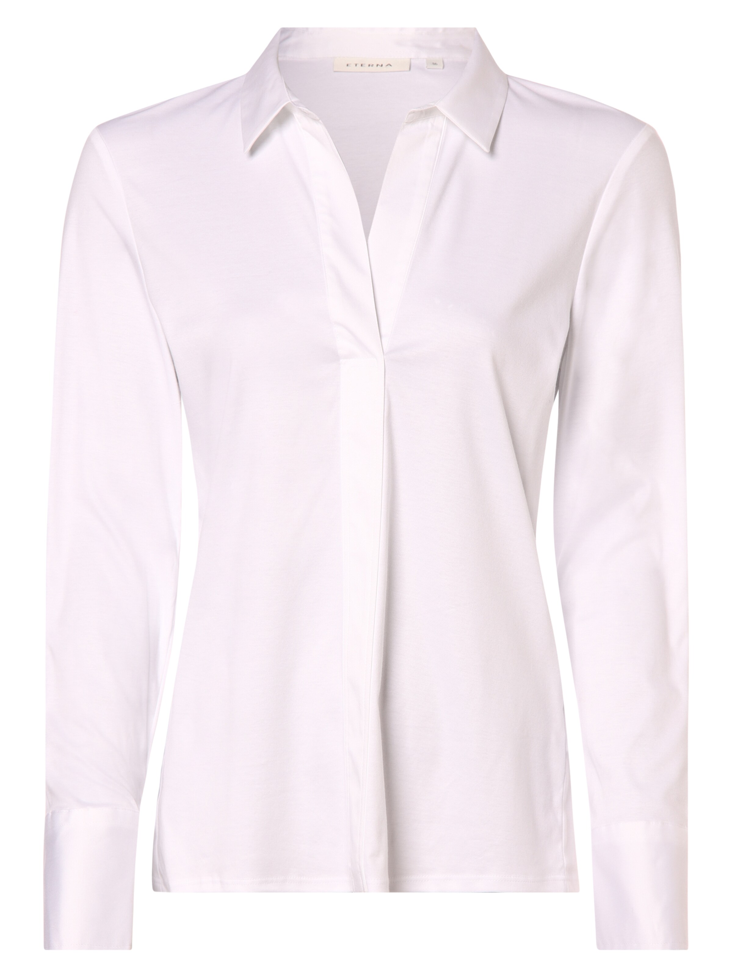ETERNA Blouse in Wit: voorkant